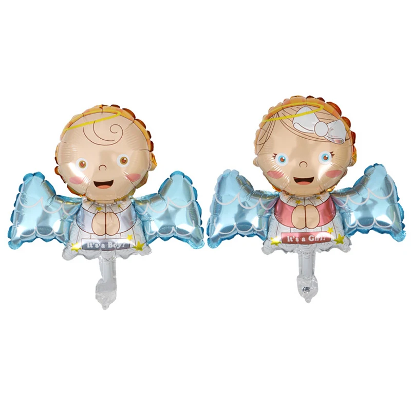 50*26 см это мальчик девочка мультяшный Ангел Cherub фольгированный шар цифры