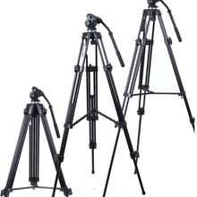 WEIFENG 717 жидкая головка видео штатив dslr видеокамера Профессиональный штатив медведь вес с жидкой чаша, сковорода сумка для переноски