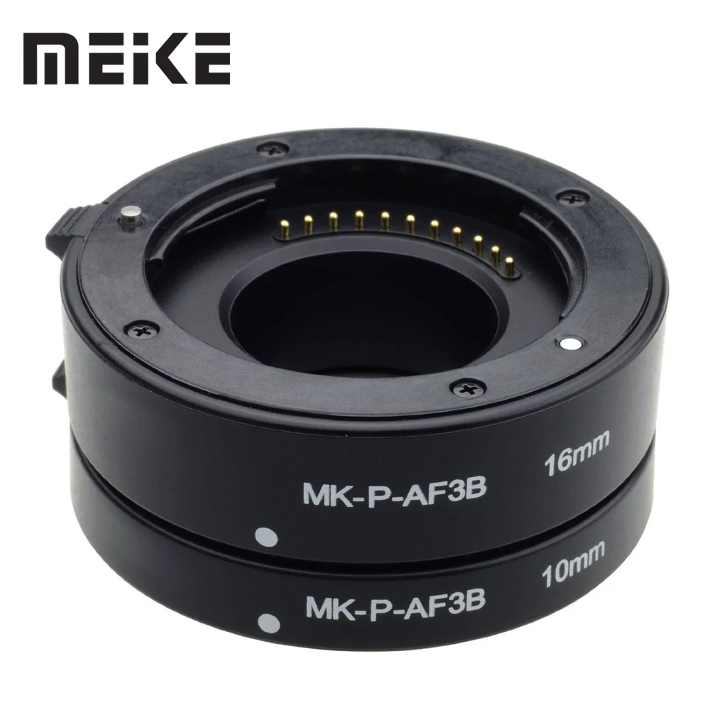 

Meike P-AF3-B Auto Focus Automatic Macro Extension Tube DSLR (10mm, 16mm) for Panasonic Olympus Micro 4/3 System Camera
