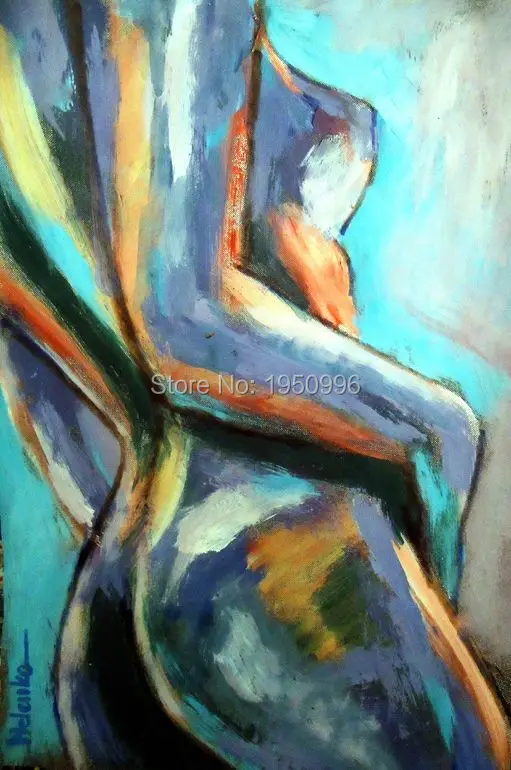 Artist Hand Painted High Quality Impression Sexy Woman Oil Painting On Canvas Handmade Nude Girl Body Picture Sexy Pictures Oil Painting M Oil Painting And Framepaintings World War 2 Aliexpress