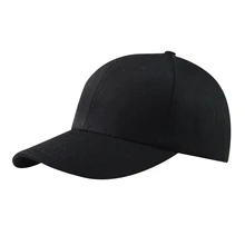 Женская кепка мужская однотонная унисекс черная Женская Мужская кепка для гольфа мужская женская Кепка черная бейсболки женские