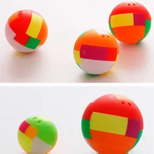 Huilong Intelligence Собранный шар, вставляемый в строительный блок, шар 4D куб, шар, детская игрушка-головоломка