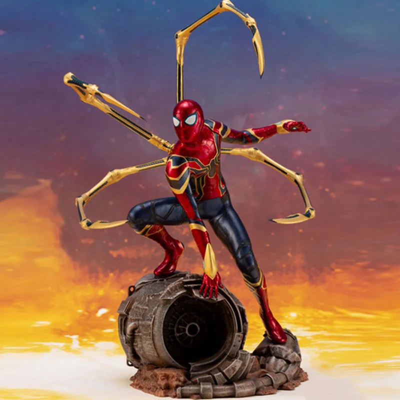 

Marvel Spiderman Endgame Action Figure PVC Marvel Avengers Infinity War Spider Man Figure Spider-man Action Toys for Children