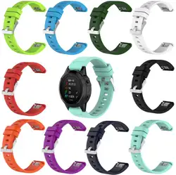 KINGBEIKE 10 цветов спортивный ремешок силиконовый ремешок для Garmin Fenix5/Forerunner935/Quatix5 с легкой посадкой Замена