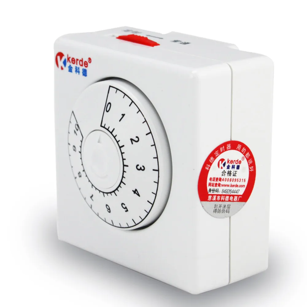 

High power quality pump motor timer switch timer socket 20 minutes to 10 hours 110~250V 10A mechanical time switch free shipping
