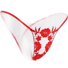 Проволочные королевские трусики с вышивкой сексуальные с низкой талией кружевные вышитые женские стринги