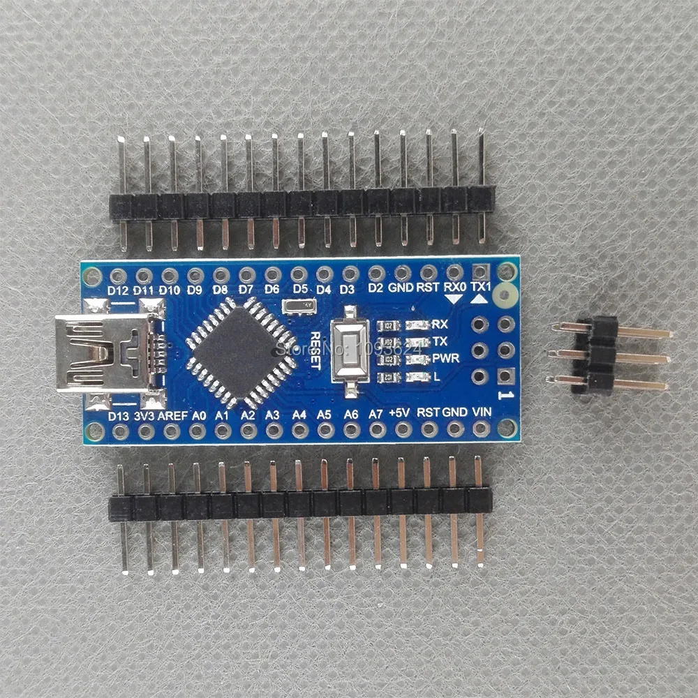 

Freeshipping ! 10pcs/lot Nano 3.0 controller compatible for arduino nano CH340 USB driver NO CABLE