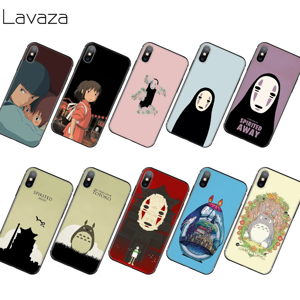 

Lavaza Studio Ghibli Spirited Away Totoro Soft TPU Case for iPhone 11 Pro XS Max XR X 8 7 6 6S Plus 5 5S SE