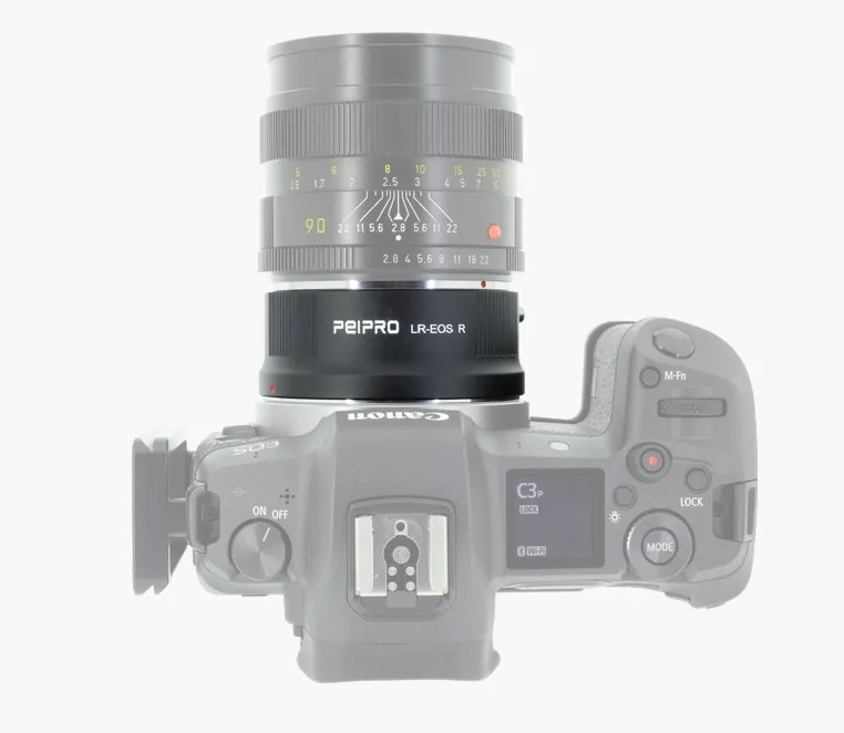 Adattatori Per Obiettivi Fotografici Converter Per Leica R Lens Per Canon Eos-R Eosr Corpo Della Fotocamera Messa A Fuoco Manuale
