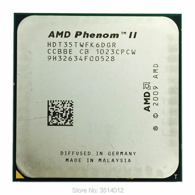 Процессор AMD Phenom II X6 1035T 1035 2,6G шестиядерный процессор HDT35TWFK6DGR Socket AM3