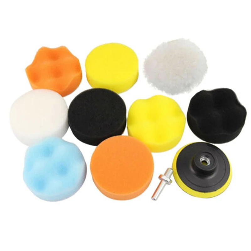 

Wool Polishing Pad Cleaning Tool Drill 11Pcs Waxing Foam Sealing Replacement Buffing Supplies