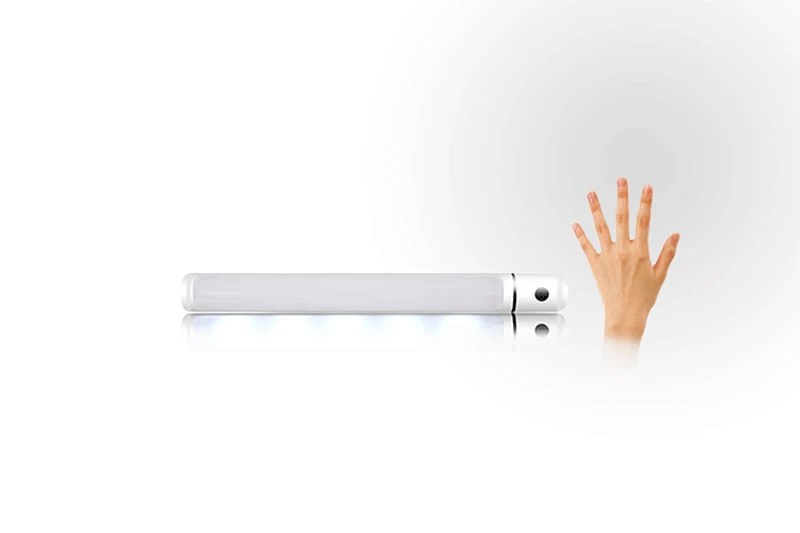Волна руки под шкаф свет датчик движения светодиодный светильник для кухни ванна шкаф украшение дома