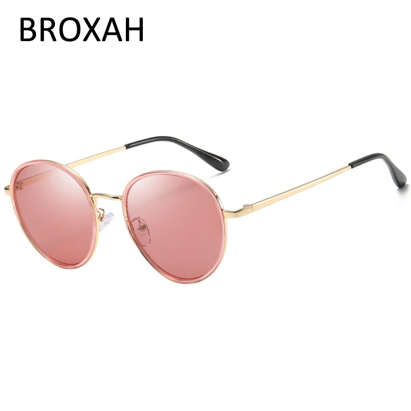 Retro Metal Round Polarized Sunglasses Women 2019 Vintage Brand Driving Sun Glasses for Men Pilot Eyewear UV400 Gafas De Sol