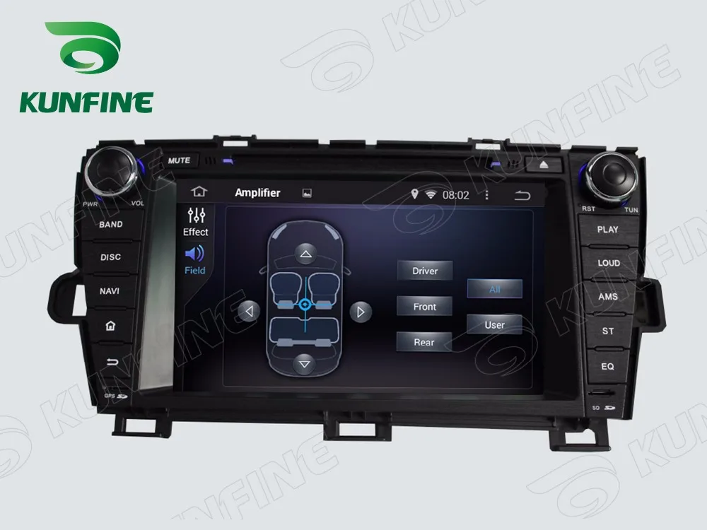 Excellent Octa Core 2GB RAM Android 6.0 Car DVD GPS Navigation Multimedia Player Car Stereo for TOYOTA PRIUS 2009-13 Right Driving Radio 2