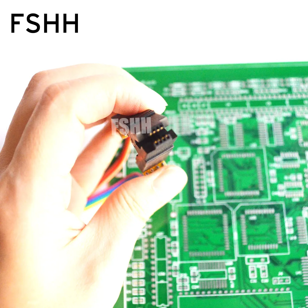 150mil 200mil SOIC8 SOP8 тестовый зажим для EEPROM / 93CXX 25CXX 24CXX программирование в цепи|clip test|clip