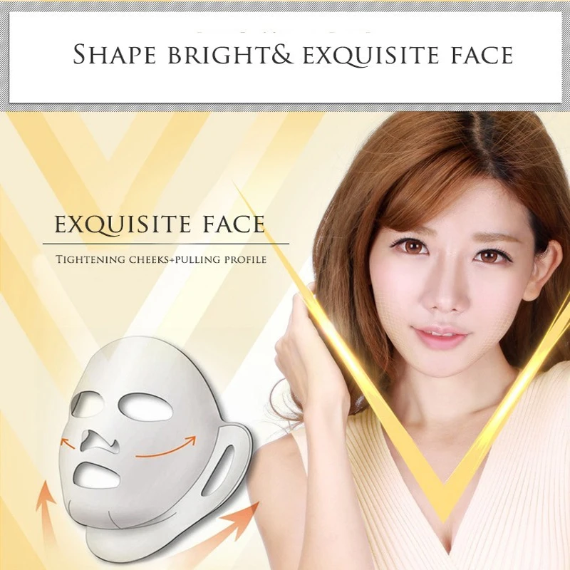 brand sheet mask face care facial chin V shaped lifting collagen face masks cosmetic firming whitening bioaqua beauty mask face