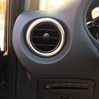 

Car Styling 2PCS ABS Matte Interior Side Air Vent Outlet Cover Trim For Mercedes-Benz Vito W447 2014 2015 2016 2017 2018