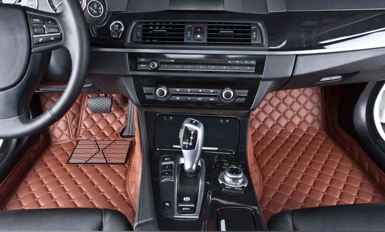 Zhaoyanhua автомобильные коврики специально для BMW X6 E71 E72 F16 Кожа Heavy Duty 6D автомобиль-Стайлинг rugs ковровое покрытие вкладыши (2008-теперь)