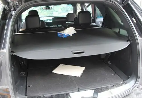 

High Qualit Car Rear Trunk Cargo Cover Security Shield Screen shade Fit For Ford Explorer 2016 2017 2018 BY EMS