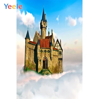 

Yeele Fantasy Old Castle Sky Cloud Wonderland Photography Backdrop Baby Birthday Party Photographic Background For Photo Studio