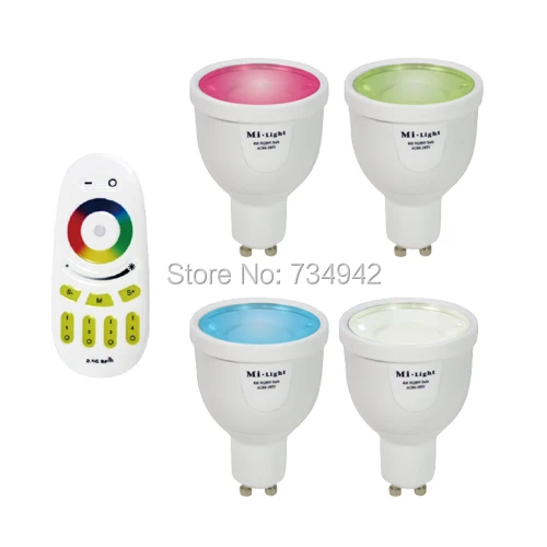 

5W RGBW / RGBWW Colorful LED Bulb AC85-265V with 4-Zone Independent Control Smart Light Bulb