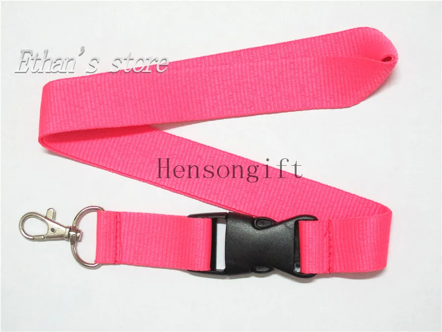 

FREE SHIPPING Pink Car Key Lanyard Badge Holders Mobile Phone Neck Straps