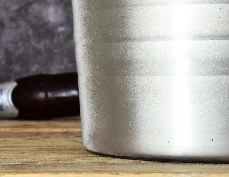 Portable stainless steel large ice bucket thick KTV bars cooler water wine bucket champagne ice