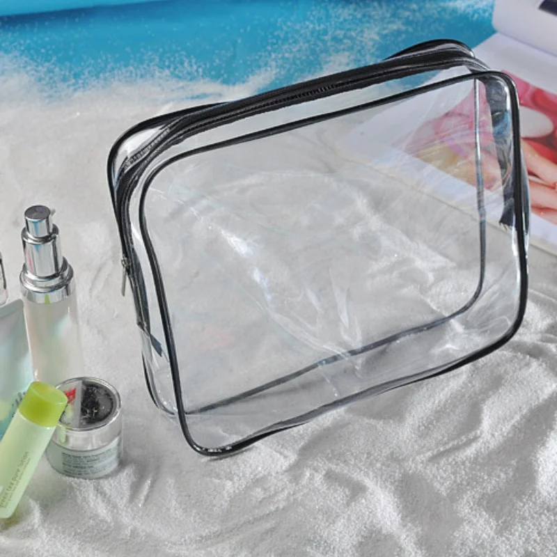 Прозрачные водонепроницаемые сумки для плавания спортивные путешествия для купания хранения прочная сумка молния Прозрачная ПВХ органайзер карман для телефона