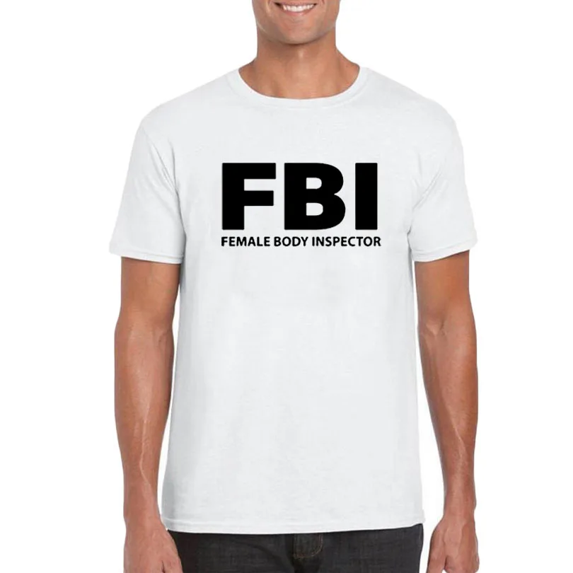 

FBI Short Sleeve T Shirt USA Funny T Shirts Obama Geek Harajuku Tshirt Fashion Mens Clothes Cool Tee Shirt Homme Camiseta