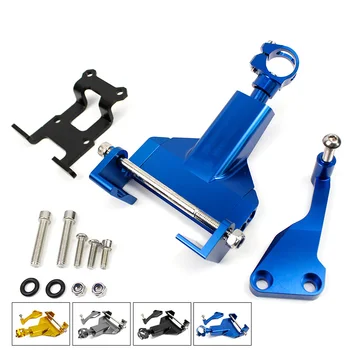 

CNC Aluminum MT 07 FZ 07 Adjustable Steering Stabilize Damper Bracket Mounting Kits For YAMAHA MT07 FZ07 2014-2017 2015 2016