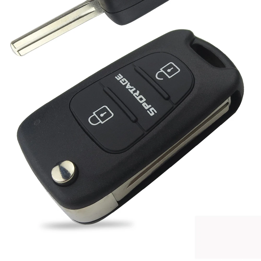 Ключ раскладушка с 3 кнопками для kia sportage picanto rio k2 K5 hyundai cerato ceed soul|shell kia|shell keyshell buttons