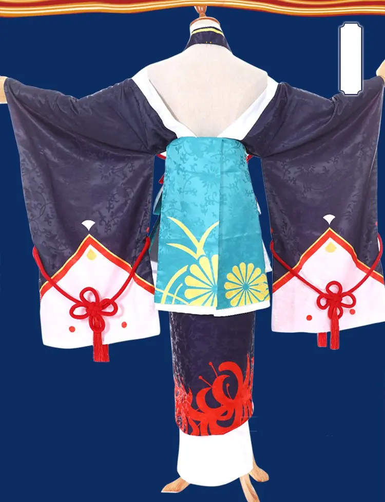 Игра Onmyoji Косплей Костюм SSR Hellspawn Lycorisradiata перед пробуждением Косплей Костюм