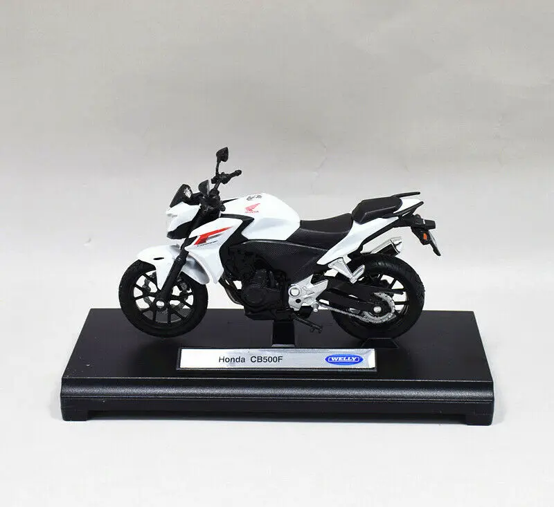 Welly 1:18 Honda CB500F мотоцикл велосипед Модель игрушки в коробке