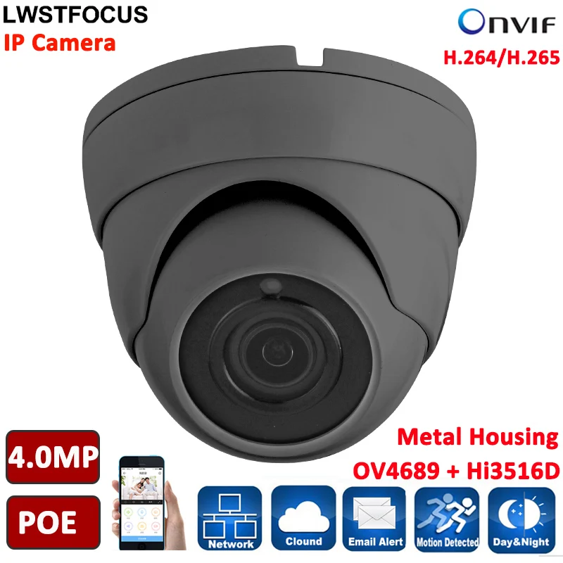 

LWSTFOCUS IP Security Camera 4MP 1440P POE Security IP Camera Dome Camera Night Vision Motion Detection 4-Megapixel(2560x1440)