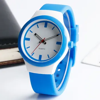 

Fashion Waterproof 30m Child Watch Silicone Rubber Wrist Watch Kids Sports Outdoor Quartz Watch Analog Simple Clock
