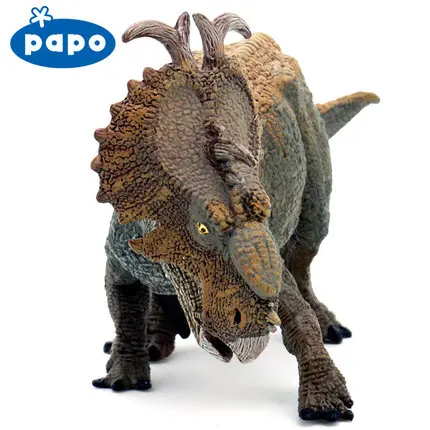 Papo Pachyhinosaurus Имитация Динозавра Коллекция Музея мир Юрского периода древние