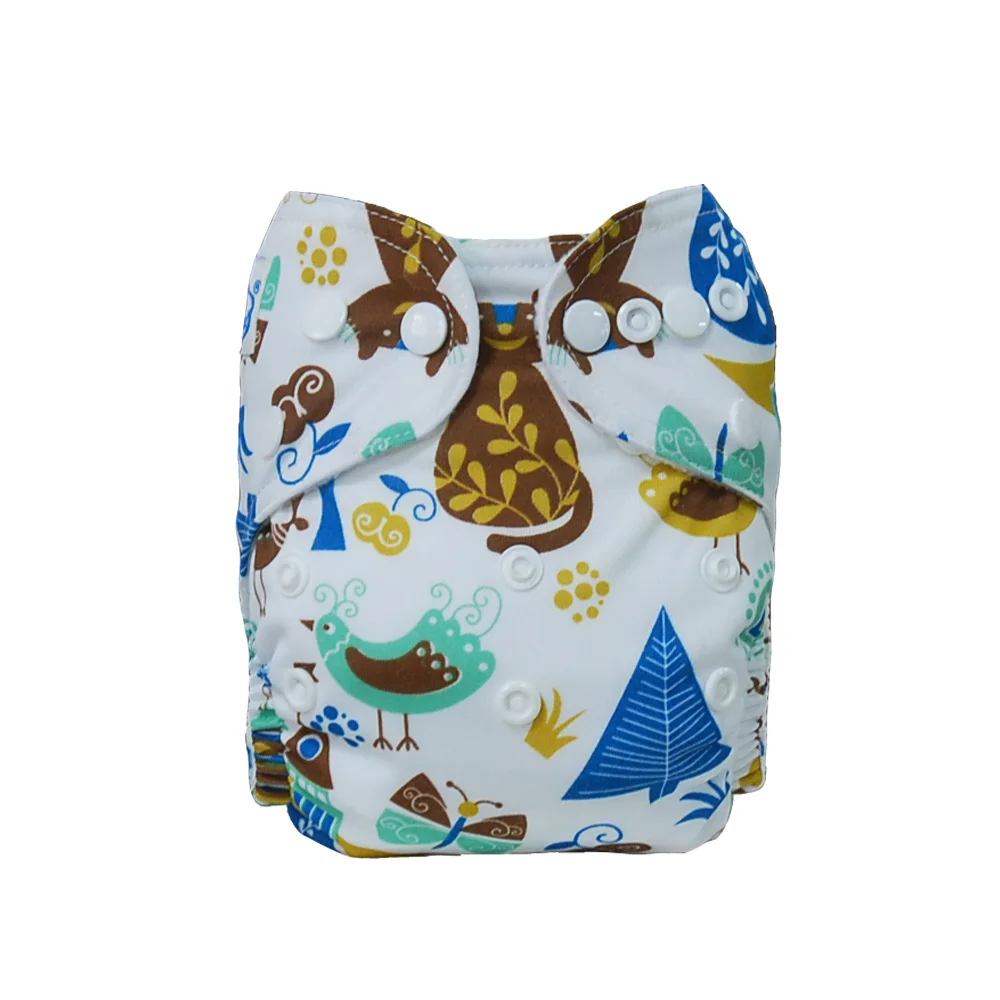 

Babyland NewBorn Baby Cloth Diaper Pocket Diapers 5Pcs + 5Pcs NewBorn Microfiber Inserts For Reusable Pocket Diaper Covers