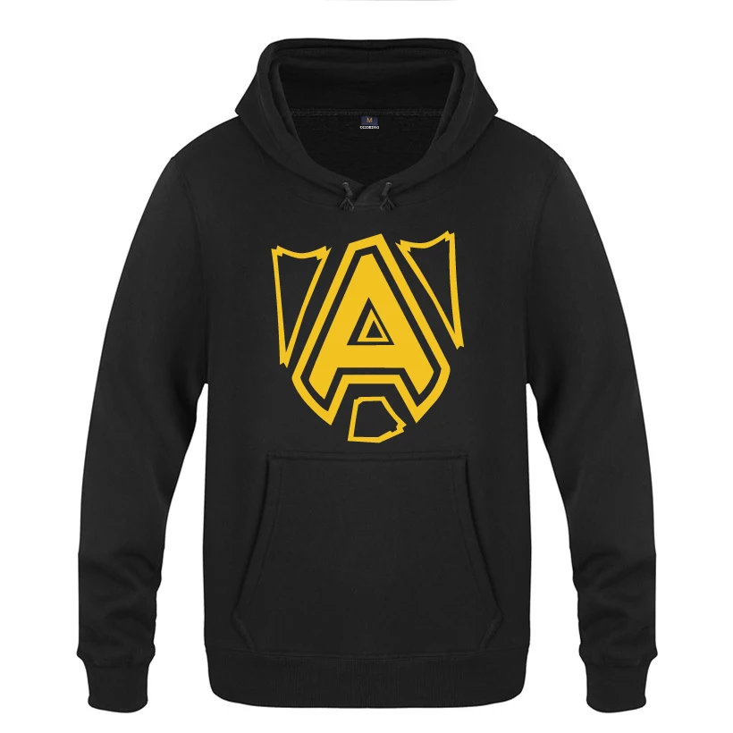  Game Dota Dota2 A Logo Hoodies Men 2018 Men's Pullover Fleece Hooded Sweatshirts