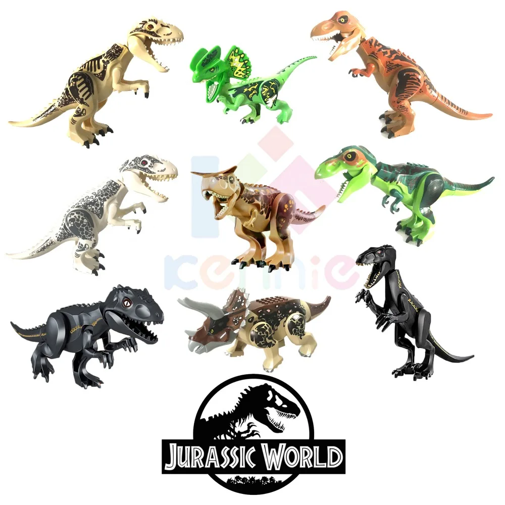 Новое поступление 2018 тираннозавр T-rex индоминус Рекс карнозавр индораптор