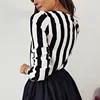 2022 New Blouse Women Casual Striped Top Shirts Blouses Female Loose Blusas Autumn Fall Casual Ladies Office Blouses Top Sexy ► Photo 3/6