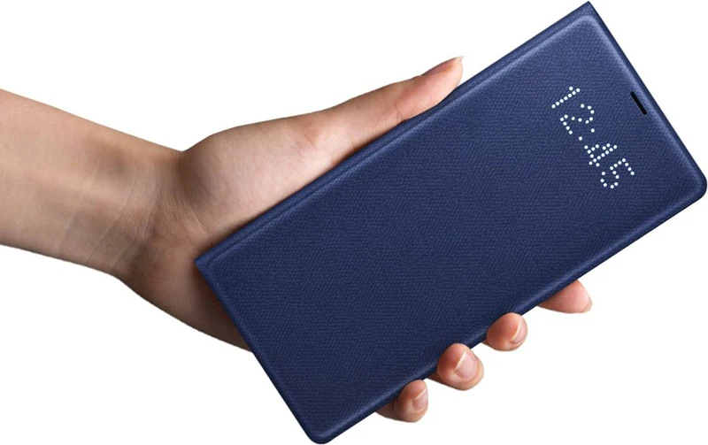 samsung светодиодный защитный чехол для телефона для samsung Galaxy Note 8 N9500 Note8 N950F функция сна карман для карт