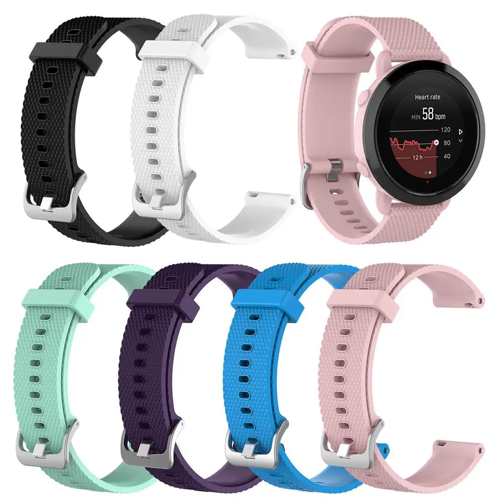 

High Quality Silicone Replacement Wrist Band Bracelet Strap for SUUNTO 3 Fitness Smart Watch Easy Install Replace Watch Strap