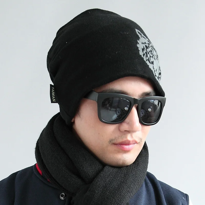 Men's winter hat Korean version of Baotou caps headgear winter outdoor