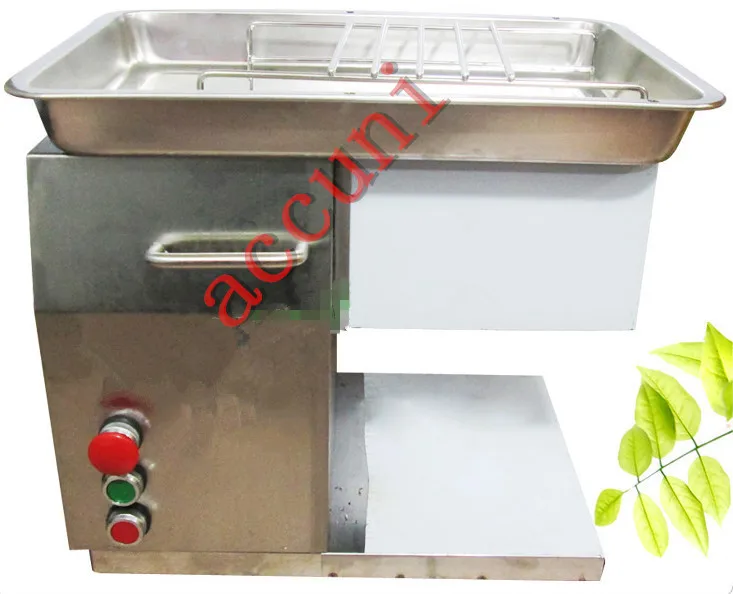 110V desk type meat cutter machine/ 500KG/HR restaurant meat cutting machine High quality NE