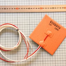 120 мм X 120 мм 120W@ 12 В, w/3 м PSA и NTC 100 к термистор, Keenovo силиконовый подогреватель пусковой площадки, 3D-принтеры нагреватель, радиатор