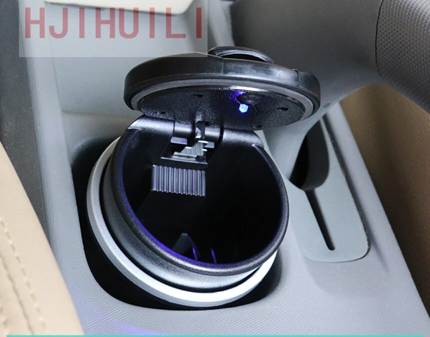 Авто Posacenere Spazzatura Stoccaggio Кубок контейнер светодиодный Luce сигары Пепельница на BMW X1