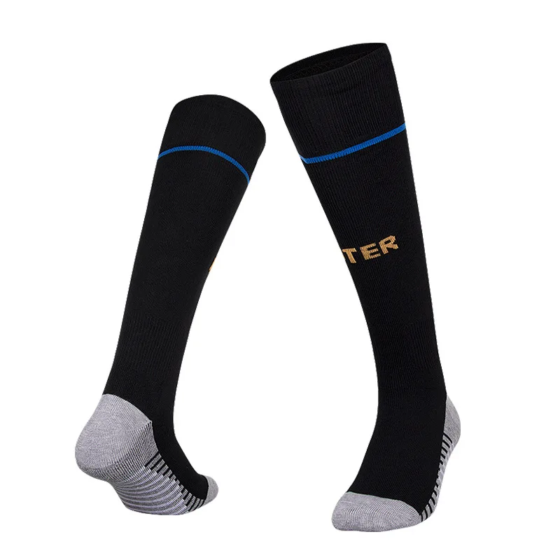 

Soccer Socks Professional Clubs Football Thick Warm Inter Team Socks Knee High Training Long Stocking Sports Socks
