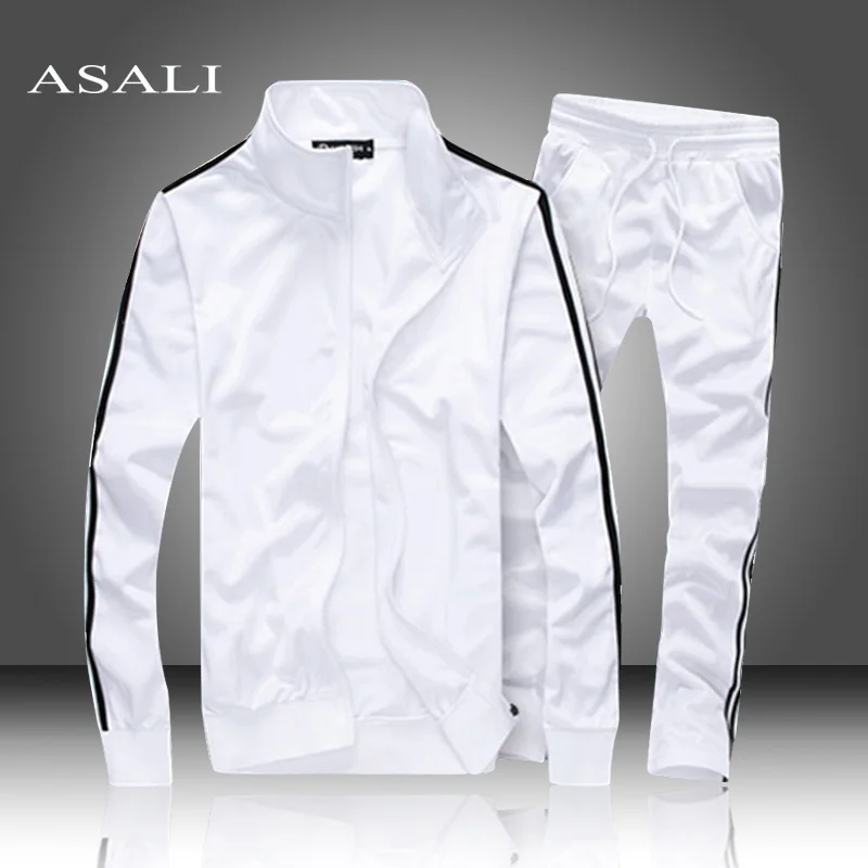 

Coat Jacket+Sweatpant Suit 2019 Cardigan Tracksuit Winter Autumn Male Casual Men's Solid Color Hoodies Sweatshirt Tops Men/Women