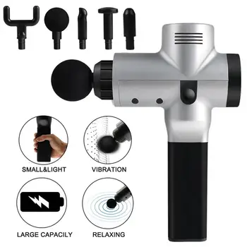

5 levels Tissue Massage Gun Muscle Massager Muscle Pain Management After Exercising Body Relaxation Slimming Shaping Pain Relief