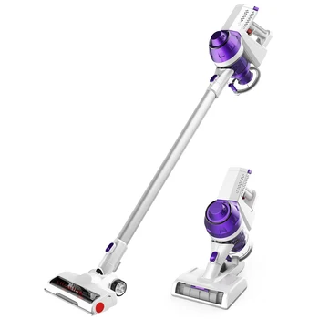 

150W Purple and White Quality Wireless Low Noise Home Handspike Handheld Dust Collector Household Vacuum Cleaner